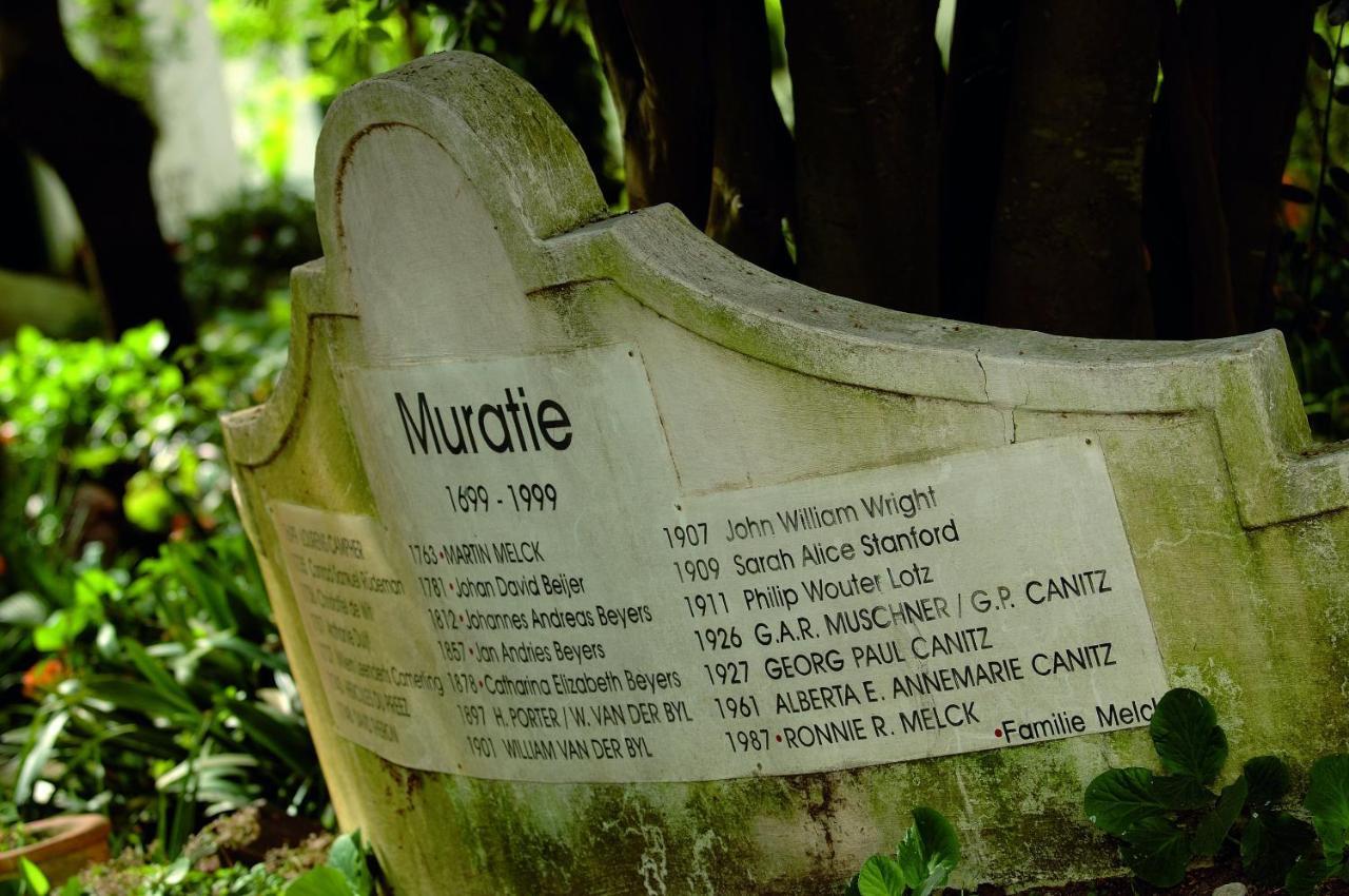 Muratie Wine Estate สเตลเลนบอช ภายนอก รูปภาพ